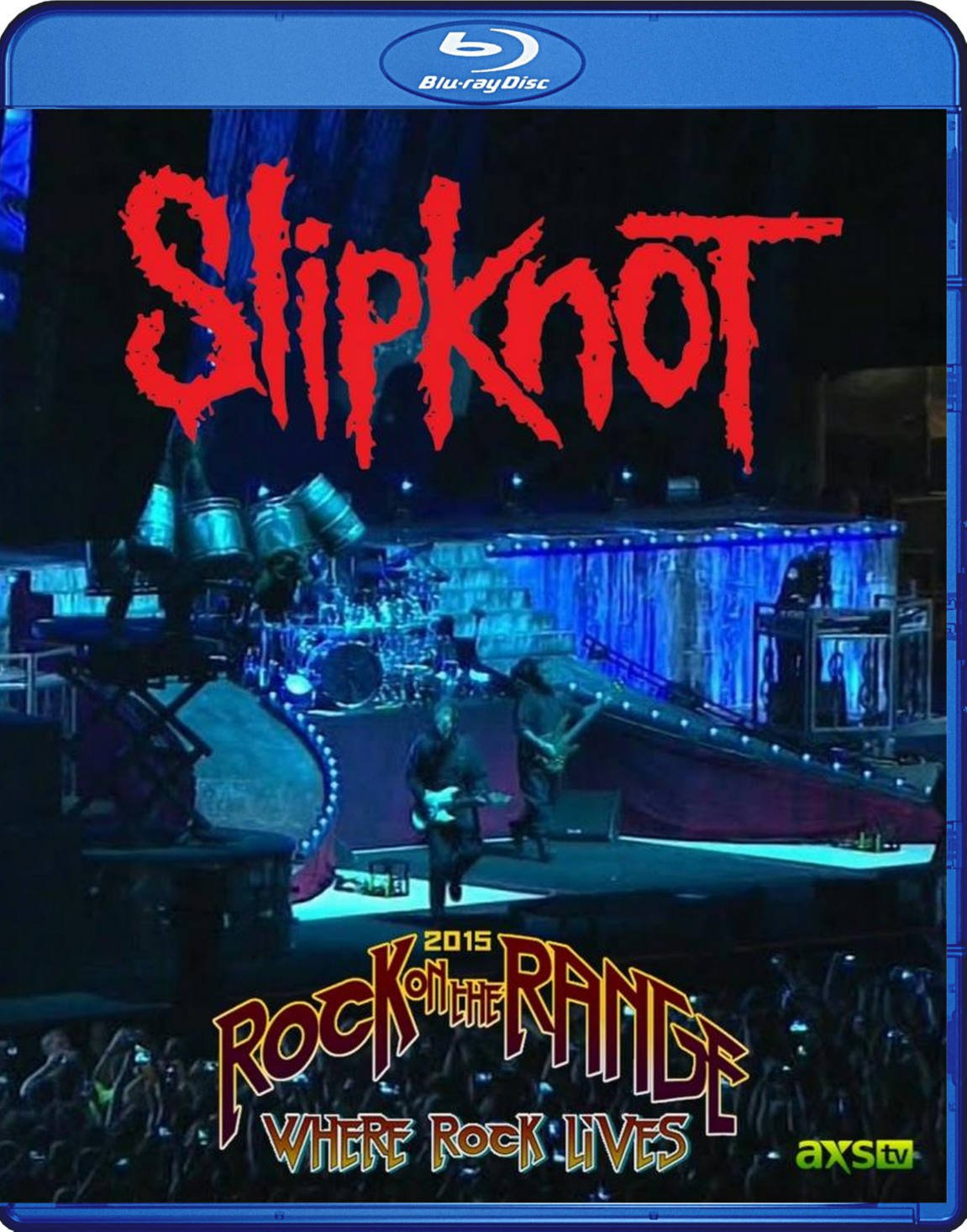 Slipknot Live At Rock On The Range 2015 Festival Blu-Ray