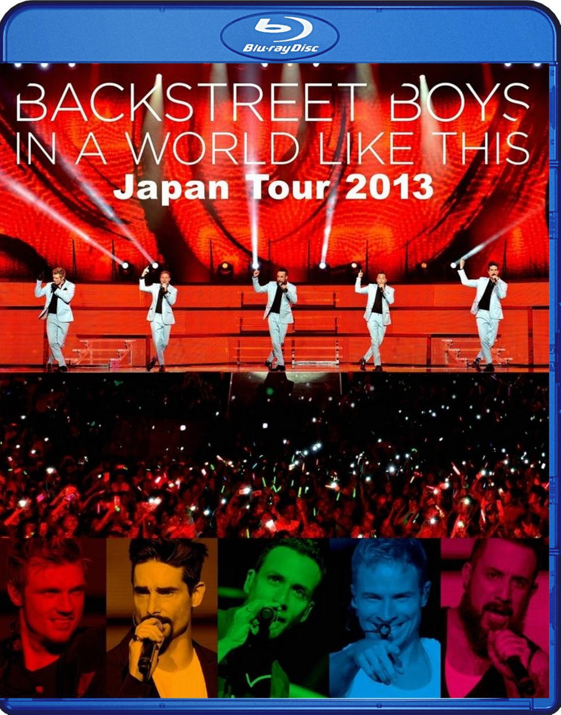 Backstreet Boys In A World Like This Japan Tour 2013 Blu-Ray 2BD Set