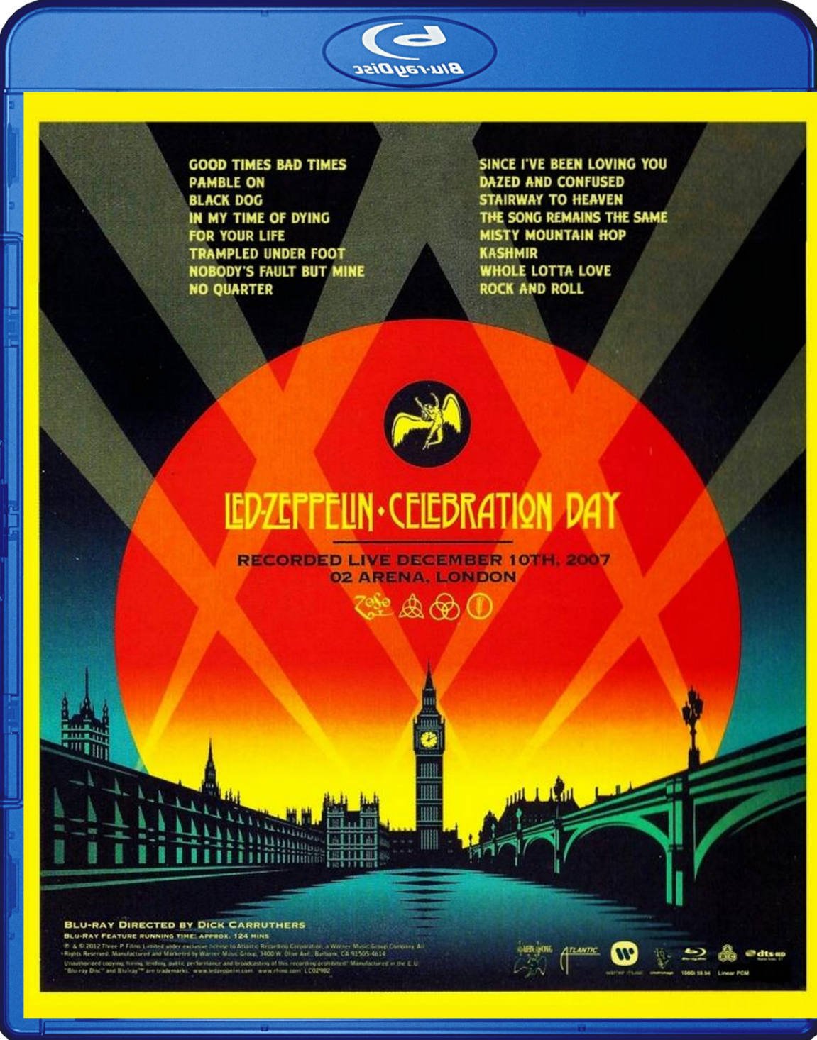 Led Zeppelin Celebration Day Live At The O2 Arena London BluRay