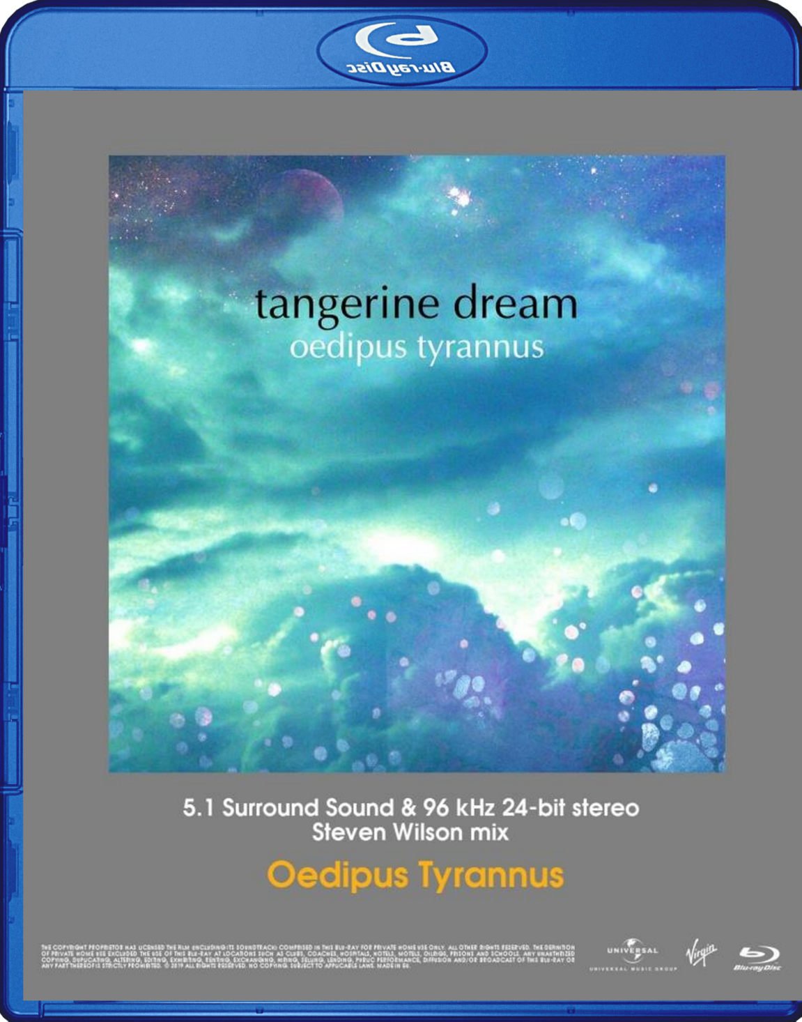 Tangerine Dream Phaedra / Oedipus Tyrannus BluRay HiRes Audio