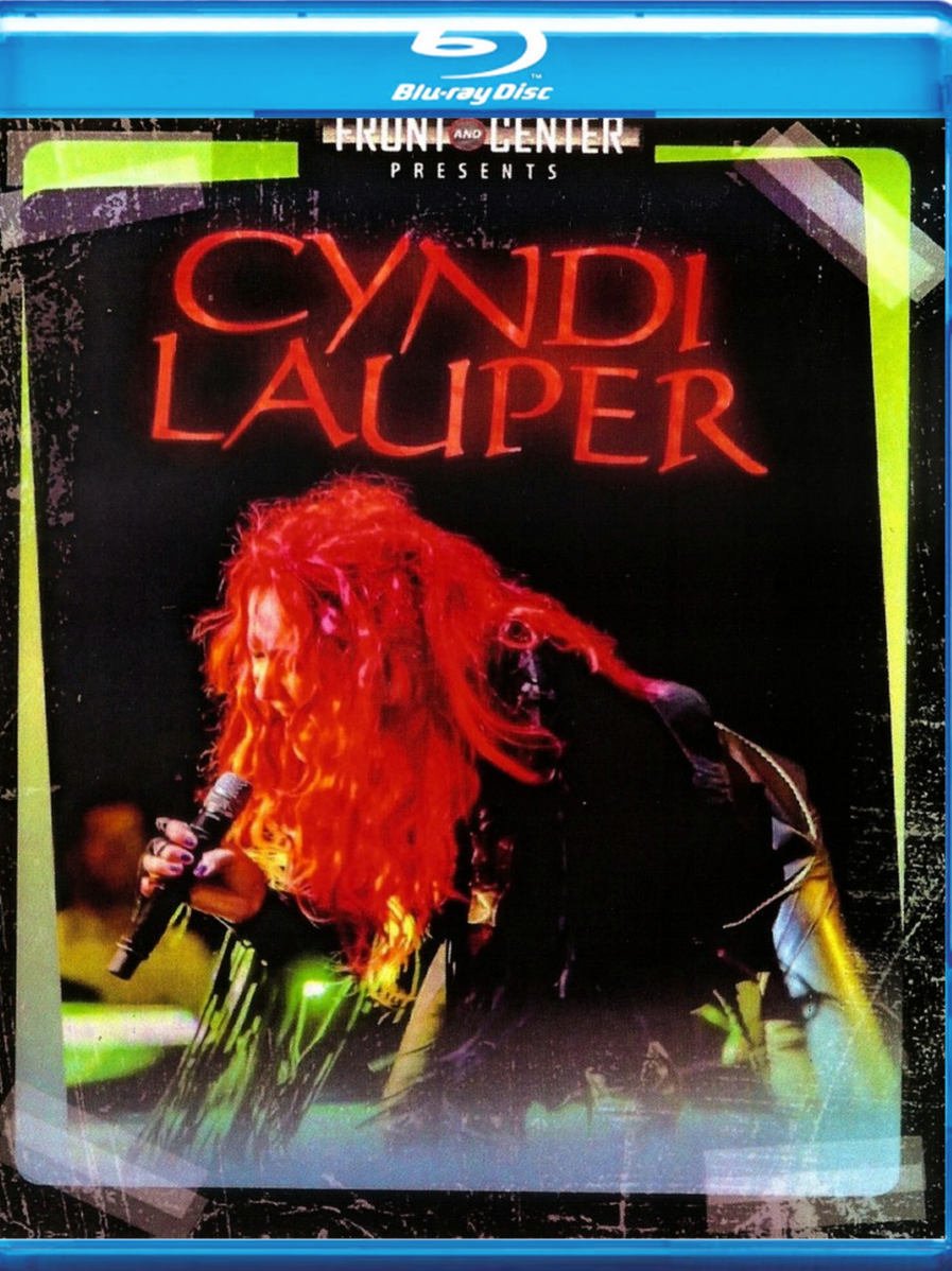 Cyndi Lauper Front And Center Blu-Ray