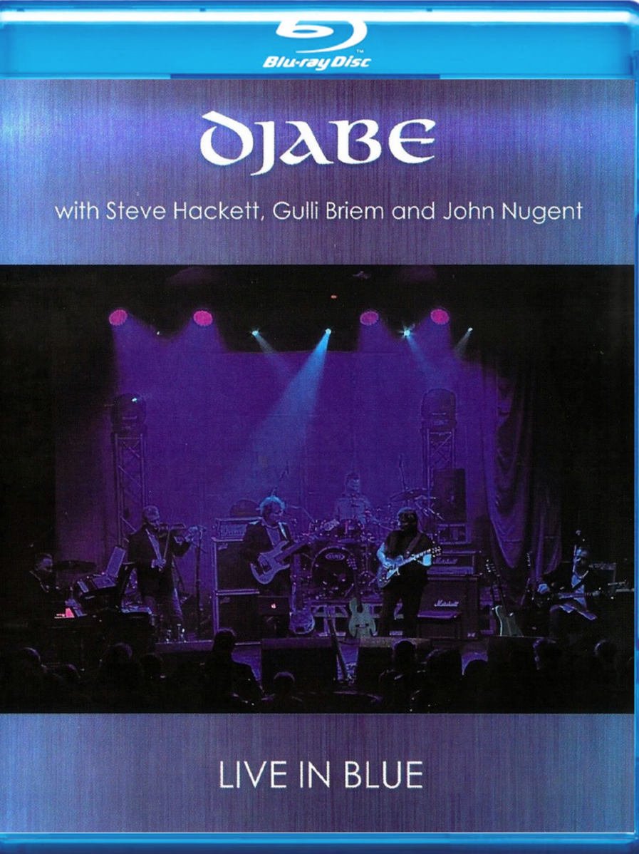 Djabe Live In Blue With Steve Hackett Gulli Briem And John Nugent Blu-Ray