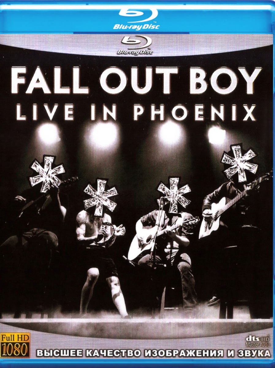 Fall Out Boy Live In Phoenix + The Boys Of Zummer Tour Live In Chicago Blu-Ray 2BD set