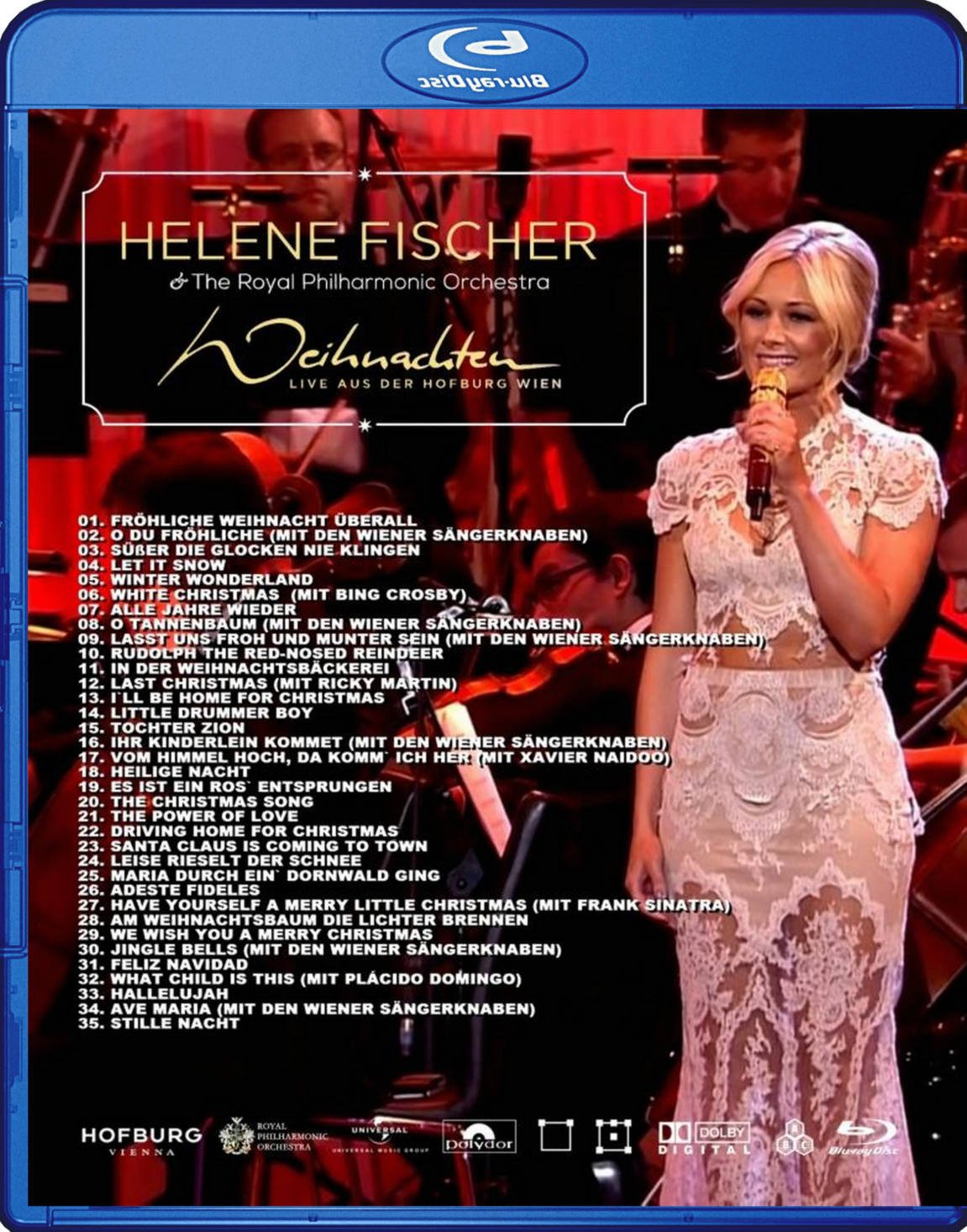 Helene Fischer Weihnachten 2022 Cd Cover Download Helene Fischer Weihnachten Live Aus Der Hofburg Wien BluRay