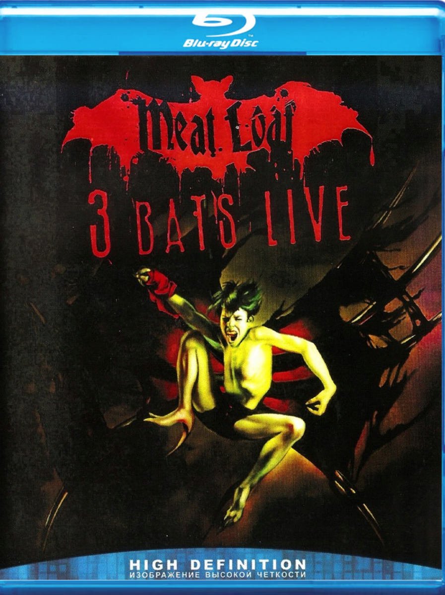 Meat Loaf 3 Bats Live Blu-Ray