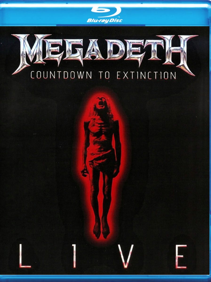 Megadeth Countdown To Extinction Live Blu-Ray