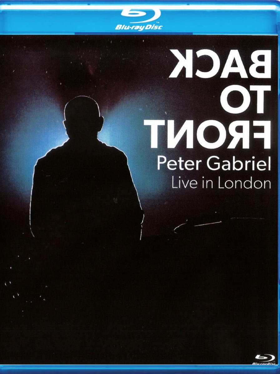 Peter Gabriel Back To Front Live In London Blu-Ray