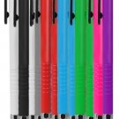 10x Atomic Micro Slim Stylus w/Rubber Tip & Pocket Clip (Random Colors)