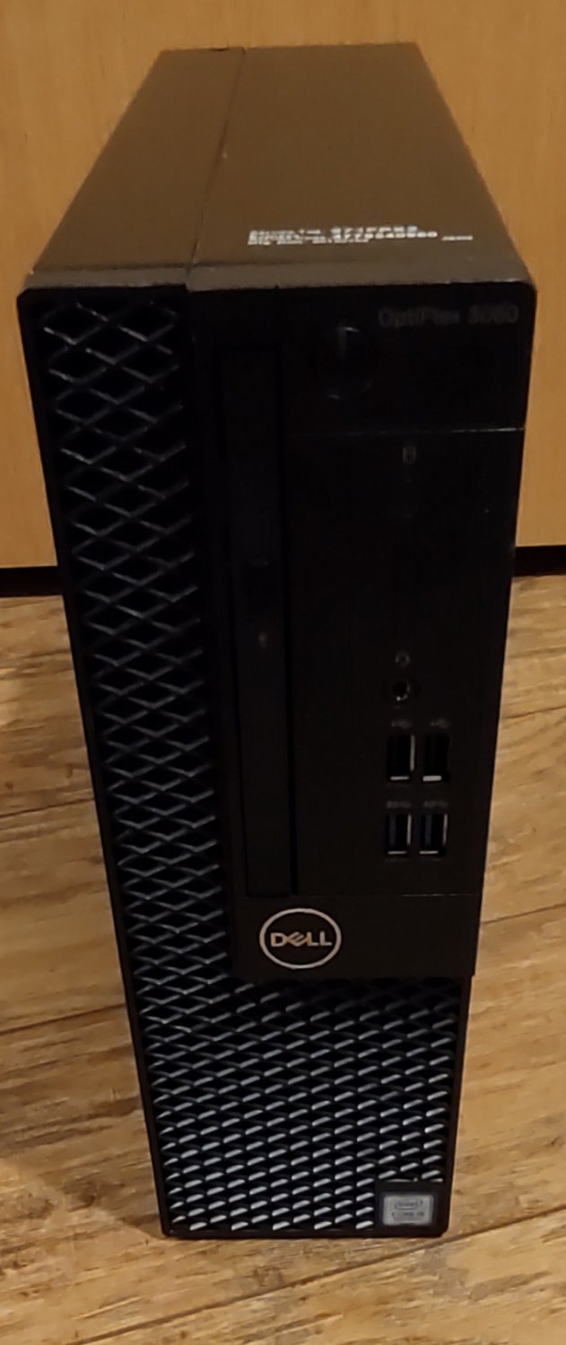 Dell OptiPlex 3060 SFF PC: Core i5-8500, 8GB, 256GB SSD, DVD&Acirc;&plusmn;RW, Wifi, BT, Win11 Pro