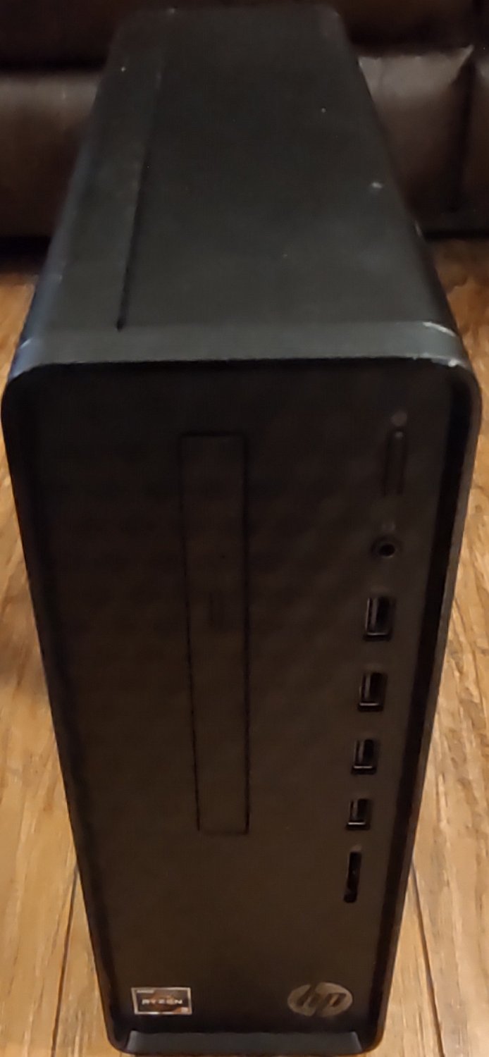 HP Slim Desktop S01-AF0134Z PC: AMD Ryzen 3 3250, 8GB DDR4, 256GB NVMe SSD, DVD&Acirc;&plusmn;RW, Wifi, BT, Win11