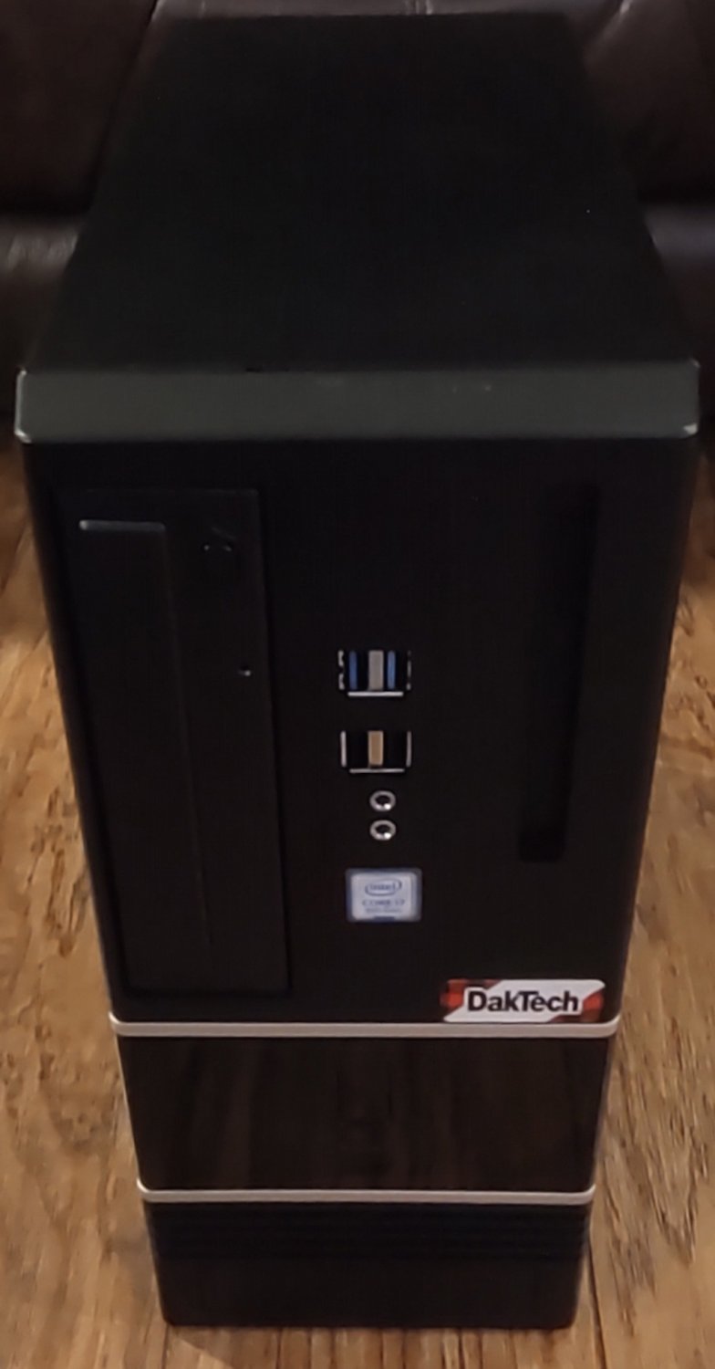 DakTech Gemini Q370 PC: Intel Core i7-8700, 16GB DDR4, 512GB NVMe SSD, DVD&Acirc;&plusmn;RW, Wifi, BT, Win11 Pro