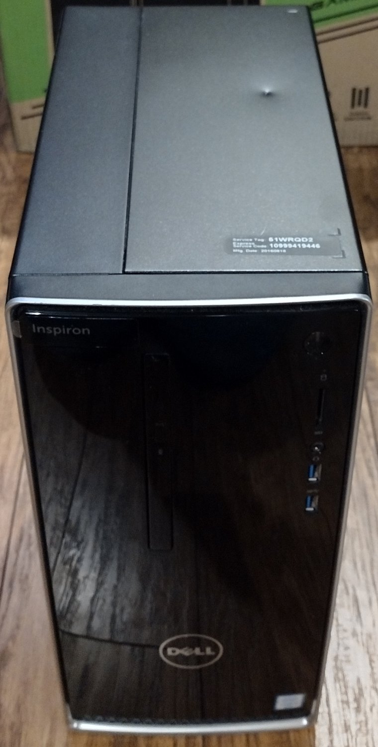 Dell Inspiron 3650 PC: Intel Core i3-6100, 8GB, 240GB SSD, DVD&Acirc;&plusmn;RW, GbE LAN, Wifi+BT, Win10 or Linux
