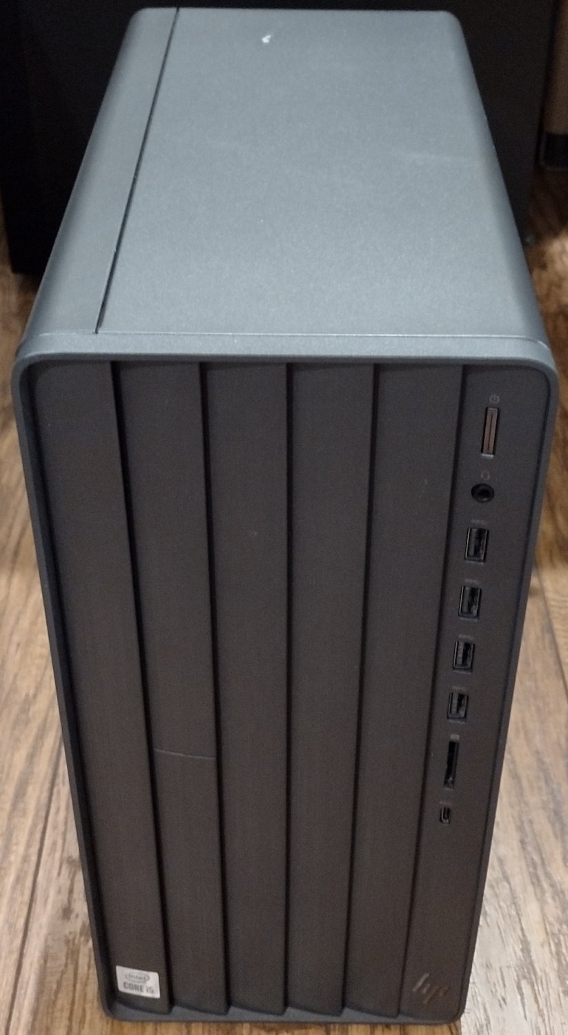 HP ENVY TE01-1114: Intel Core i5-10400, 16GB DDR4, 500GB NVMe SSD, GbE LAN, WiFi, BT, Win11