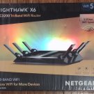 NETGEAR Nighthawk X6 AC3200 Tri-Band WiFi Router R8000-100NAS - See Pictures