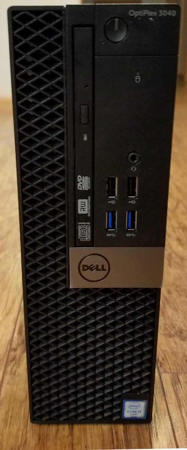 Dell OptiPlex 3040 PC: Core i5-6500, 8GB, 256GB SSD, DVD&Acirc;&plusmn;RW, GbE Lan, Win10 Pro or Linux