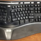 Microsoft Natural Ergonomic Keyboard Silver Black 4000 v1.0 KU-0462 X823051-001