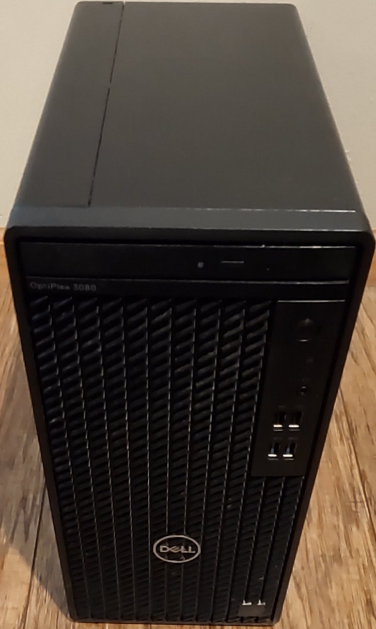 Dell OptiPlex 3080 MT: Intel Core i5-10505, 8GB DDR4, 256GB NVMe SSD, GbE LAN, Wifi, BT, Win11 Pro