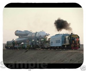 mouse pad SOYUZ FG ROCKET baikonur cosmodrome soviet