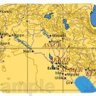 mouse pad MESOPOTAMIA MAP fertile crescent babylon