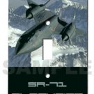 glowing switch plate SR-71 BLACKBIRD cold war spy plane