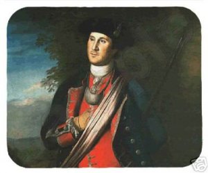 mouse pad GENERAL GEORGE WASHINGTON revolutionary war