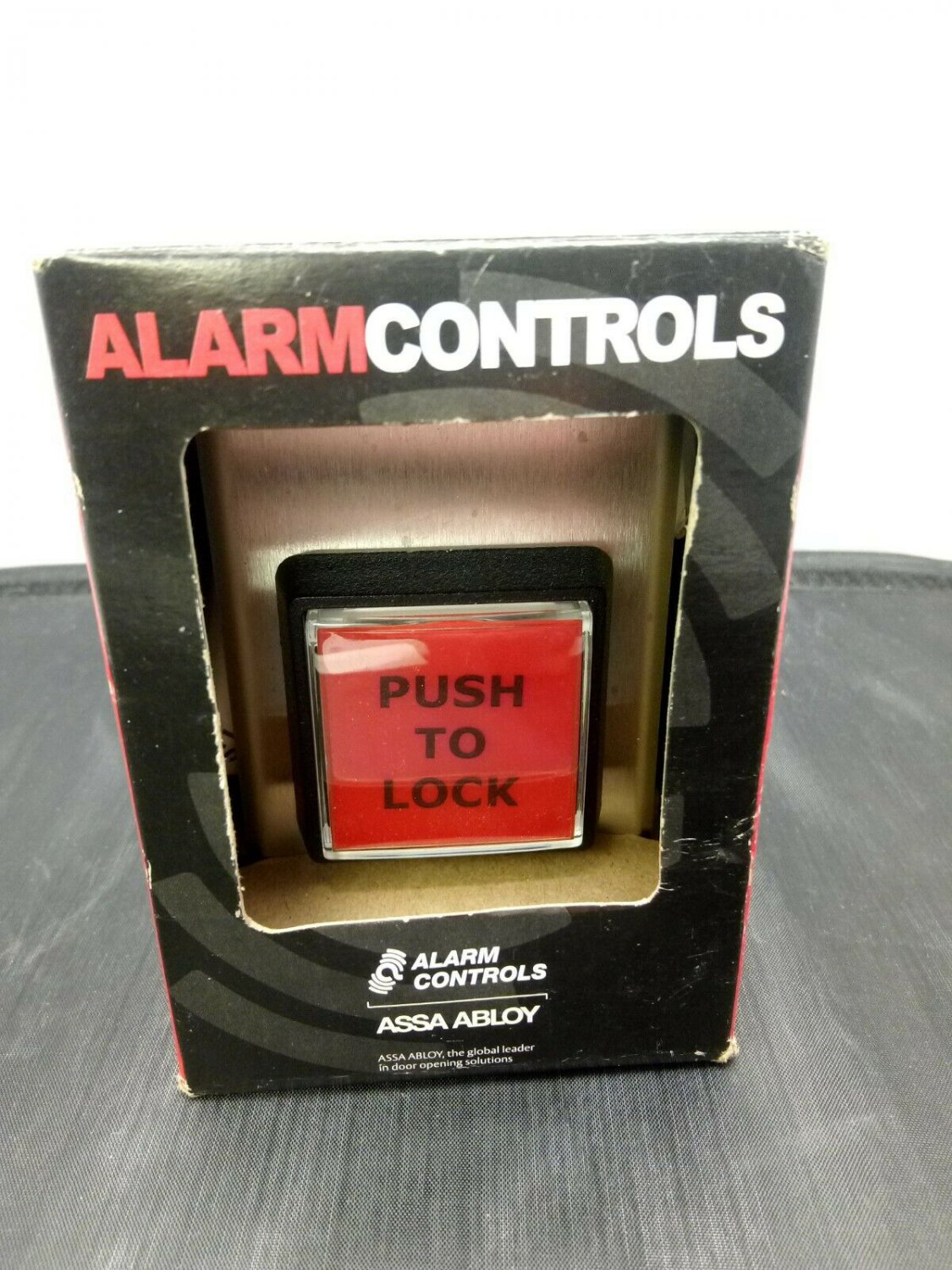 Alarm Controls SPN-5929Alarm Controls SPN-5929 TS-2 RED INSERT LABEL PUSH TO...