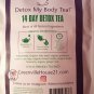 Detox Body Tea 100% Natural Organic Herbs Made in USA
