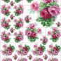 Shabby Rose Decals~Antique Handpainted China~HP Chic D3D