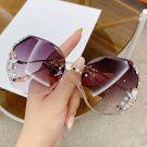 2022 Women Fashion Vintage Sunglasses Rhinestone Retro Luxury Sunglass Designer UV400