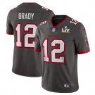 Tampa Bay Buccaneers Tom Brady Pewter 2021 Super Bowl LV Jersey