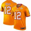 Tampa Bay Buccaneers Tom Brady Orange 2021 Super Bowl LV Jersey