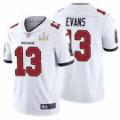 Men's Tampa Bay Buccaneers Mike Evans White 2021 Super Bowl LV Jersey
