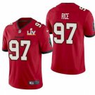Men's Tampa Bay Buccaneers Simeon Rice Red 2021 Super Bowl LV Jersey
