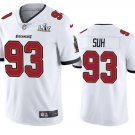 Tampa Bay Buccaneers #93 Ndamukong Suh White Super Bowl LV Vapor Limited Jersey