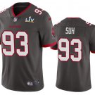 Tampa Bay Buccaneers #93 Ndamukong Suh Pewter Super Bowl LV Vapor Limited Jersey
