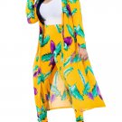 Medium - Yellow Cardigan with Matching Ankle Length Pants