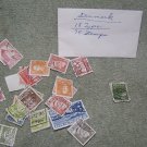 packett of vintage postage stamps