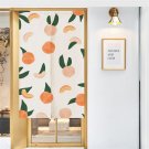 Ofat Home Orange Door curtain width, Japanese door curtain/tapestry, curtain 85 x 150 cm