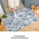 Ofat Home Gradient Ripple Welcome Mat Door Mat Floor Mat Dust Non-slip Mats Rugs House Decor