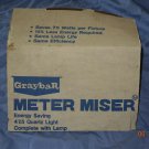 Vintage Graybar meter miser 425 Quartz Light complete with lamp - GMM - Q425