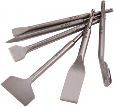 CO-Z 6-Piece Hand Chisel Set for Masonry Work