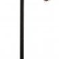 Torchiere Floor Lamp with Side Reading Light, 3-Way Switch Combo Antique Bronze Finish