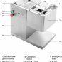 110V Commercial Meat Cutting Machine