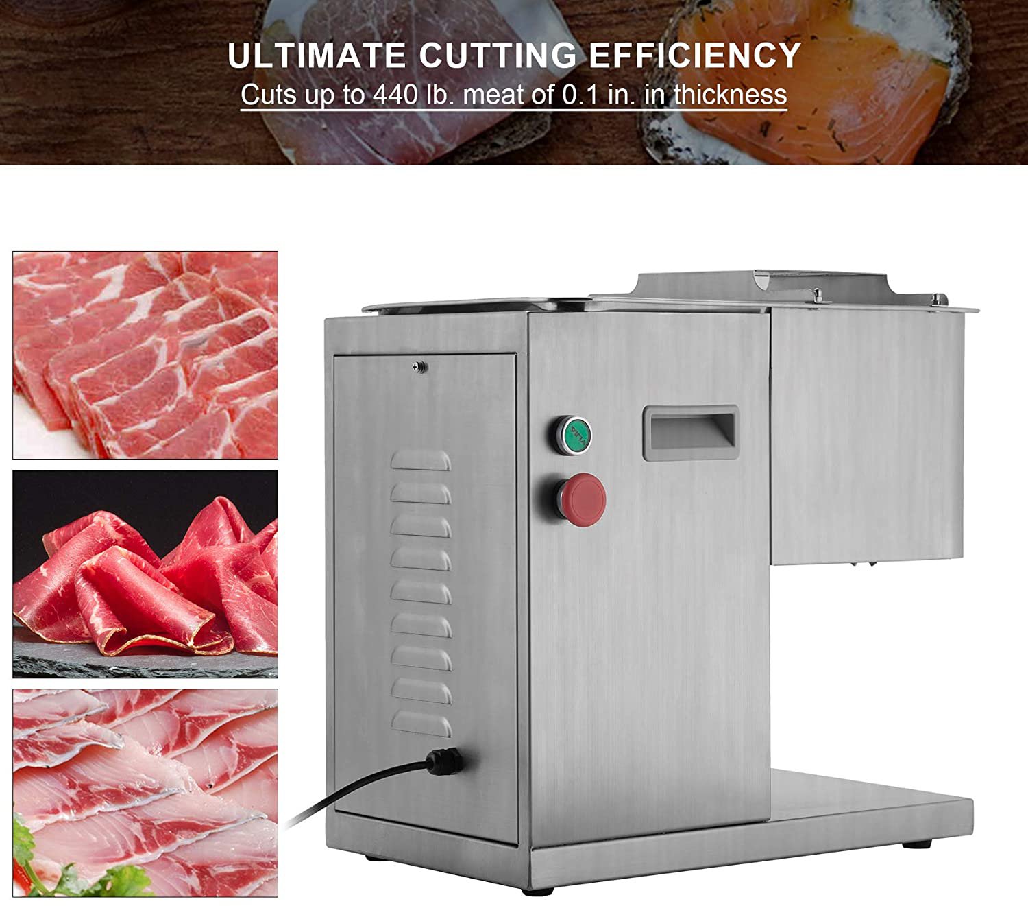 110V Commercial Meat Cutting Machine