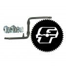 GT BMX Bicycle 1 piece Crank Full Set 44 teeth GT Power Series BLACK Chain