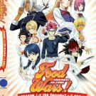 Food Wars!  Shokugeki no Souma Season 1-5 Complete Anime DVD (English Dub)