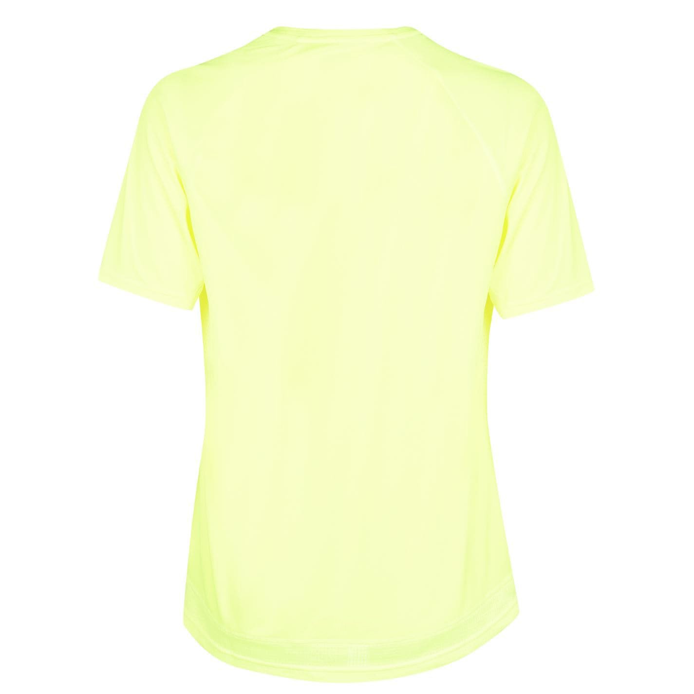 Short Sleeve Run T-Shirt Men in Yellow