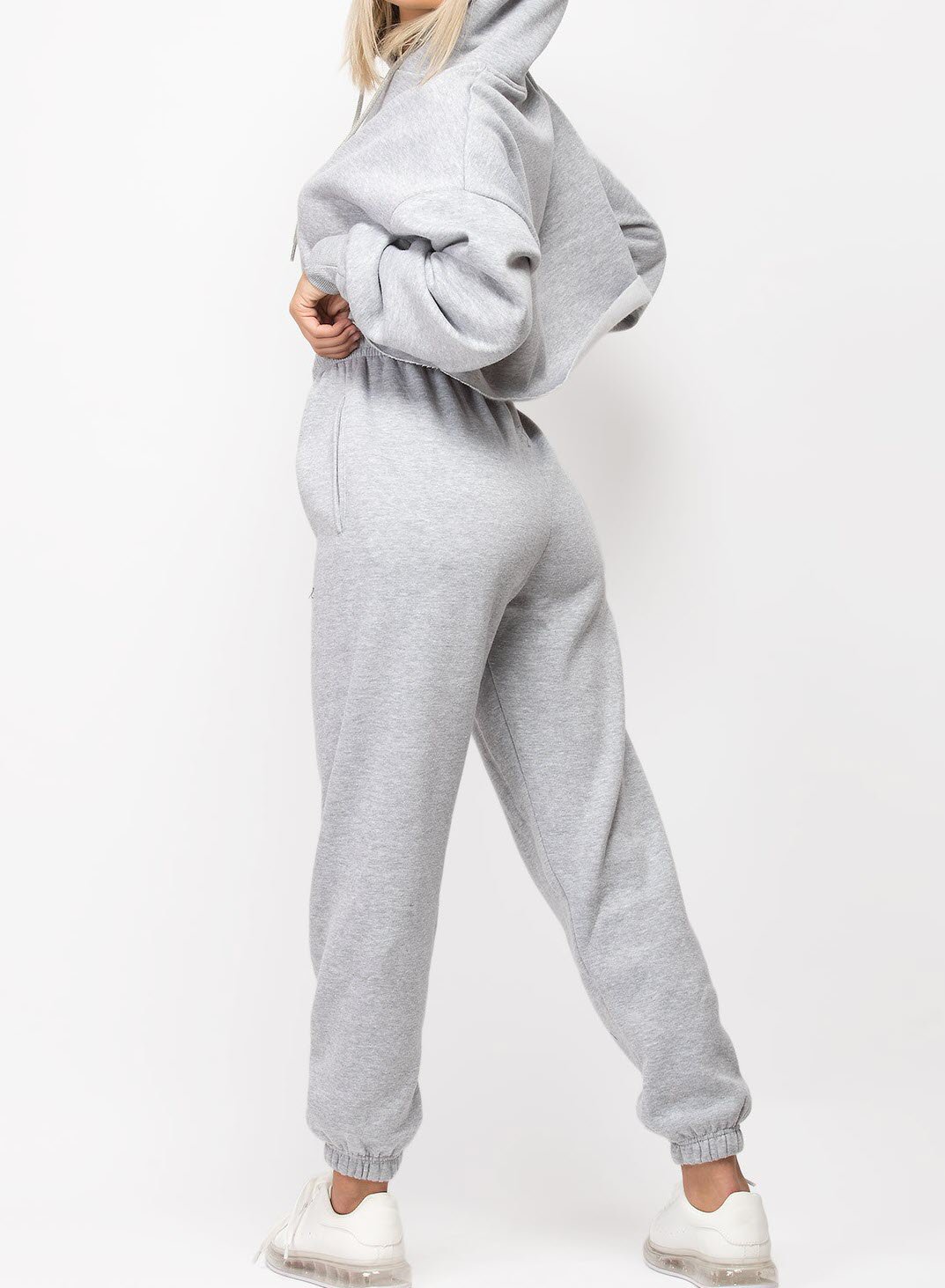 matching sweatsuit cropped