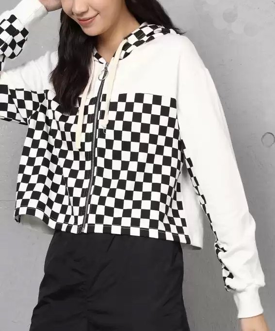 checkered flag sweatshirt