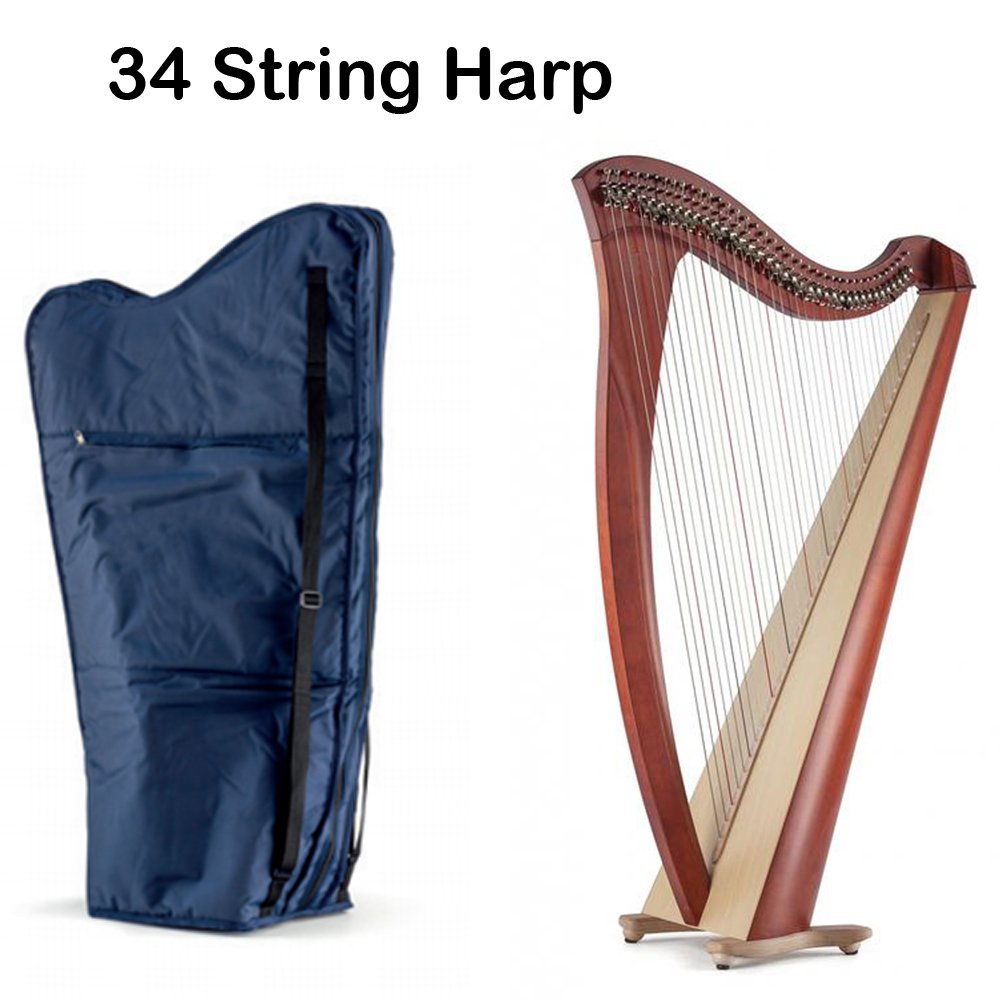 34 string harp (nylon String) in cherry finish